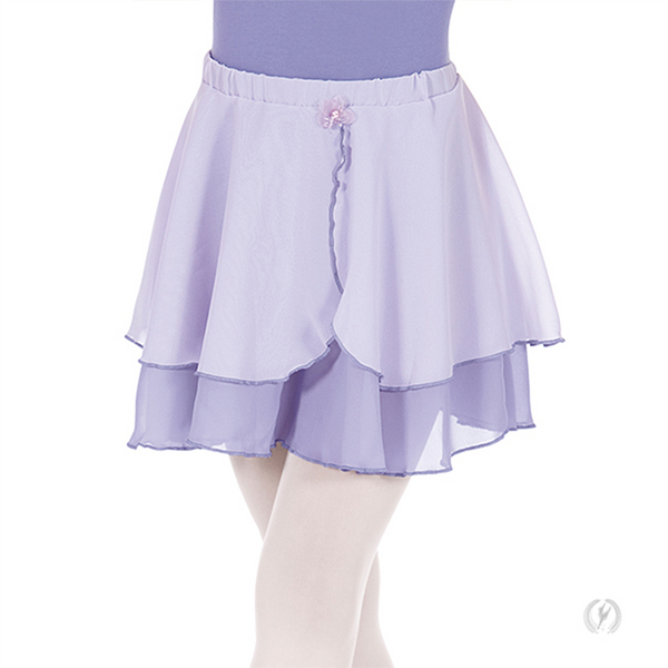 Child Two-Tier Chiffon Pull-On Skirt - Niña