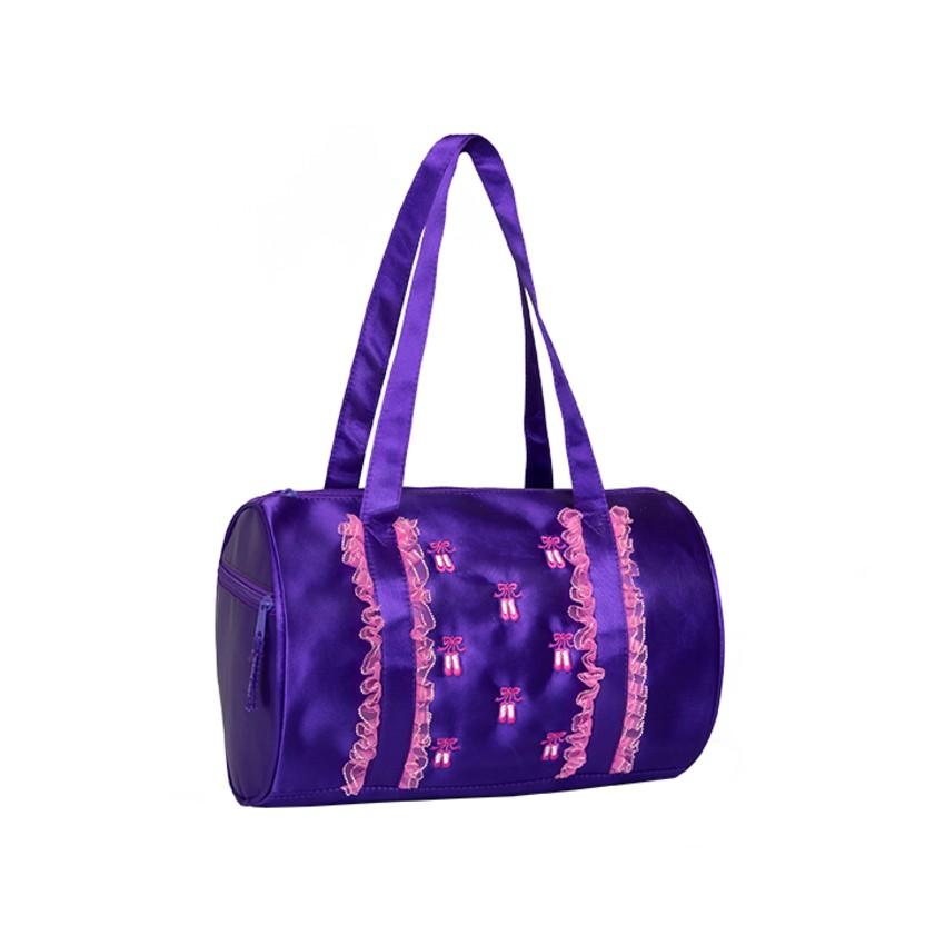 Ruffles2 Duffel - Purple