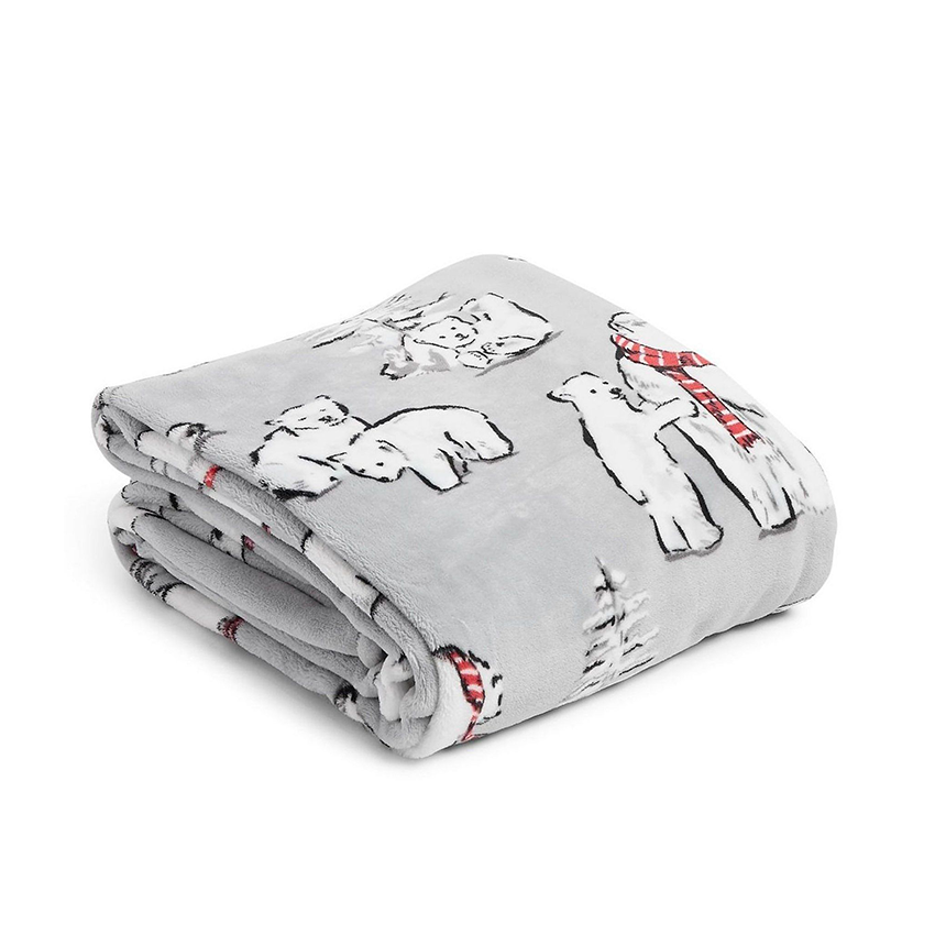 Plush Throw Blanket Beary Merry