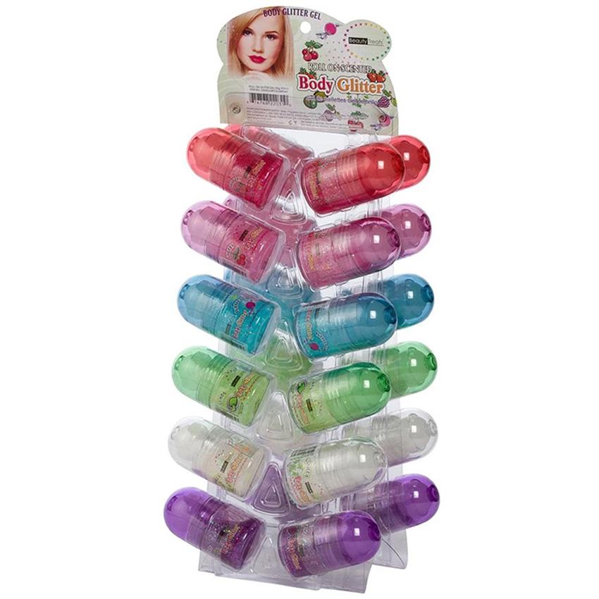 Roll-on Glitter Gel Display (24 pc)