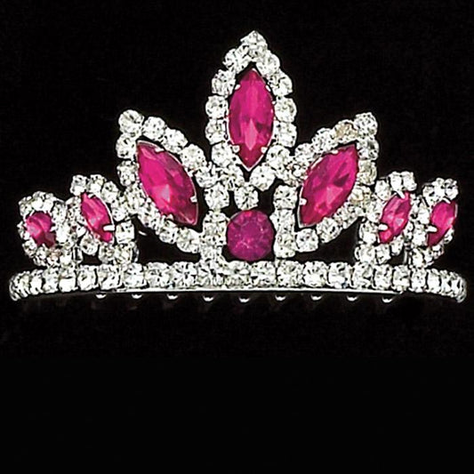Rhinestone With Color Tiara