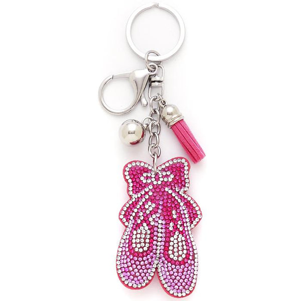 Puffy Bllerina Key Chain