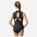 Lulli Girls Mock Neck Leotard Carolina
